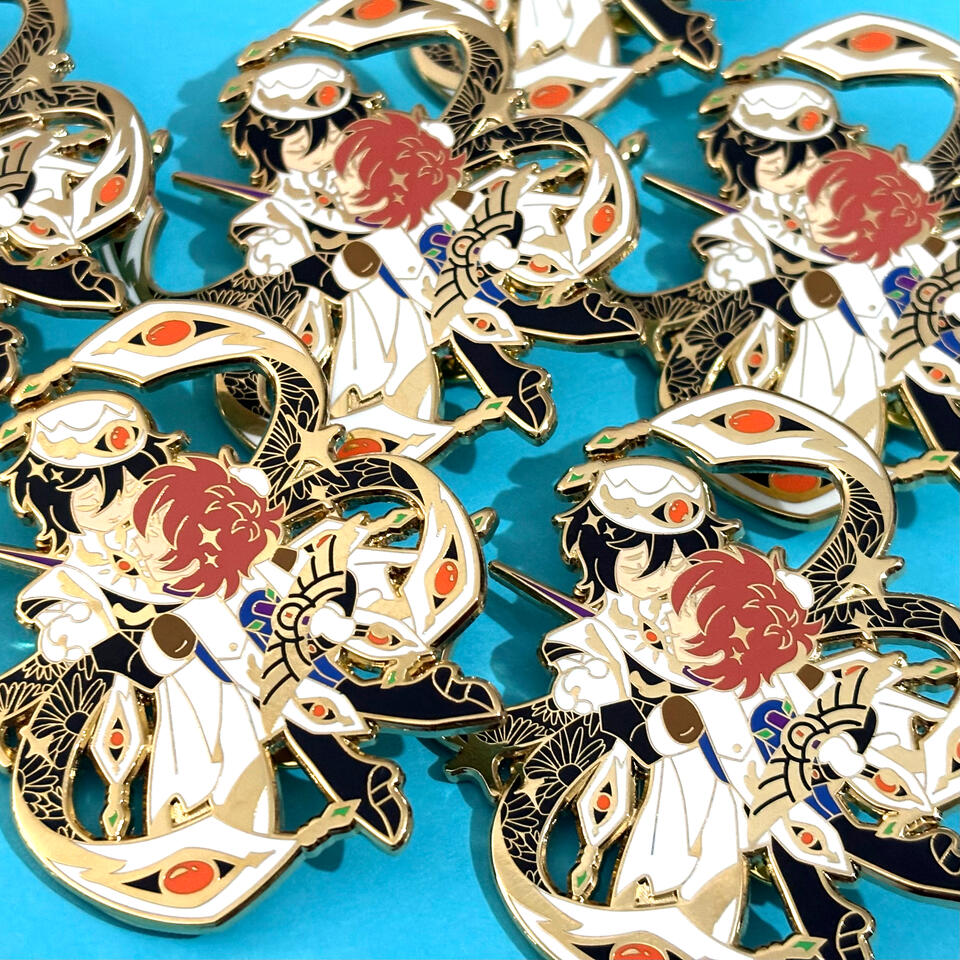 Former No.1 Duelist Pin