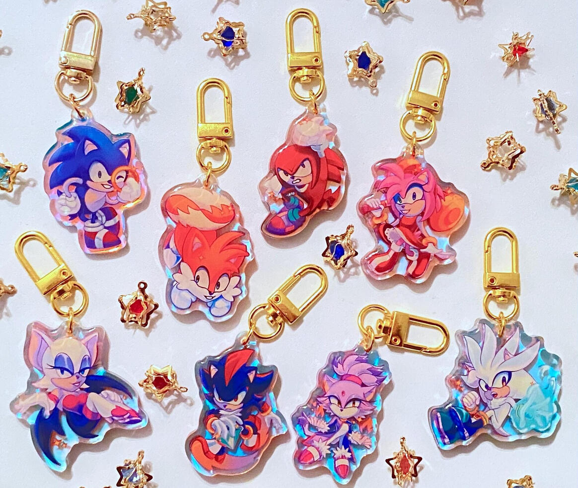 Hedgehog Charms